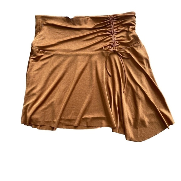 Nwt Free People Who's that Skirt Mini in Cathaway Spice - Picture 4 of 7